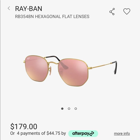 Ray-Ban RB3548N HEXAGONAL FLAT LENSES sunglasses - Picture 2 of 7